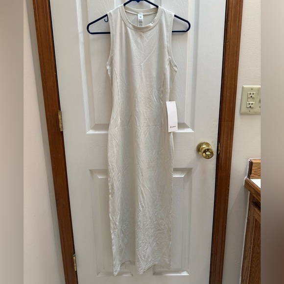 lululemon athletica Cream Maxi Dress - Picture 1 of 12